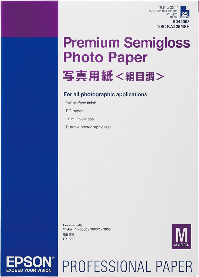 Epson Premium Semigloss Photo 251
